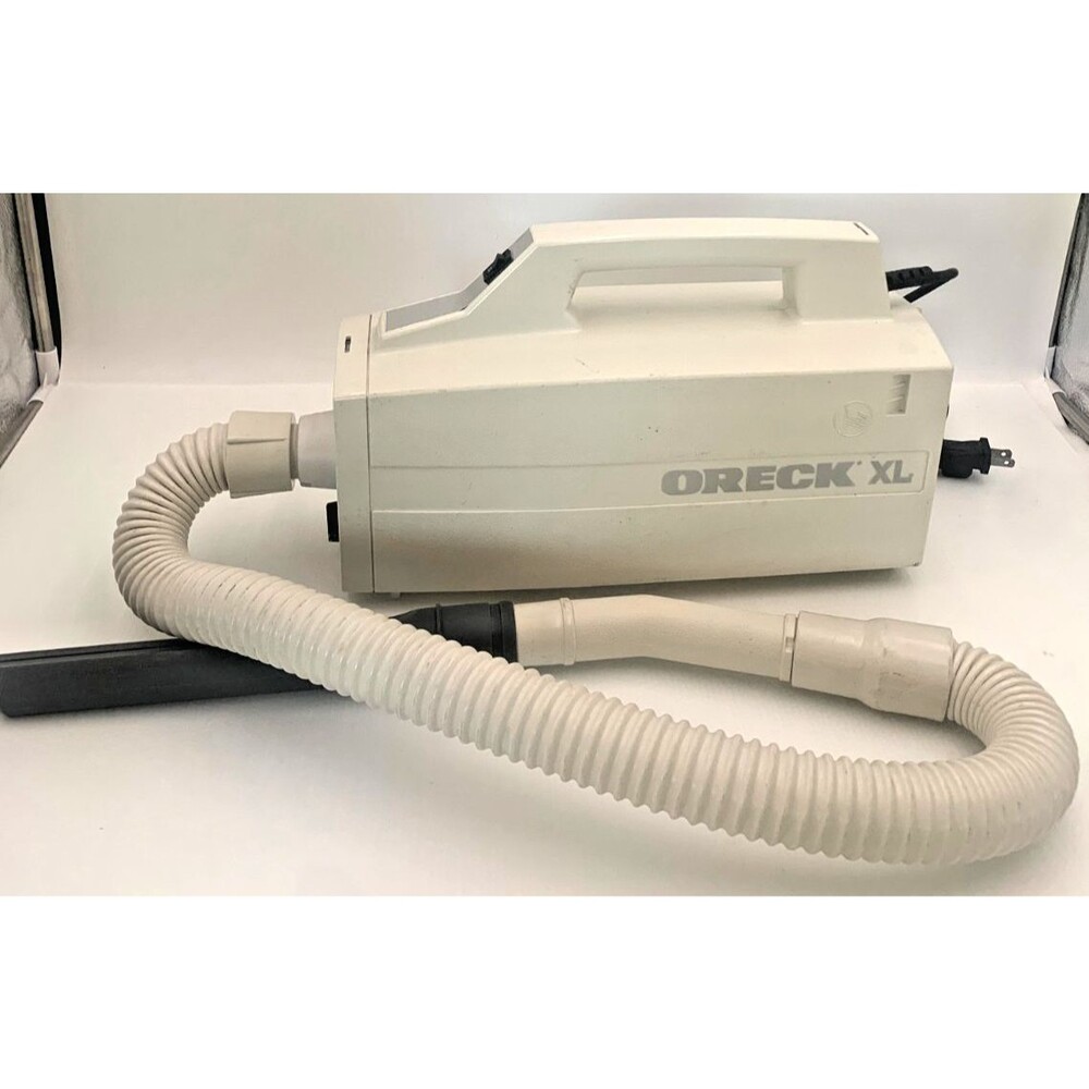 Oreck XL Type 3 BB870-AW Compact Handheld Canister Vacuum Cleaner-Tested & Works